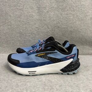 Brooks Shoes Womens Size 7 Catamount 2 Blue Trail Running Sneakers 1203881B414